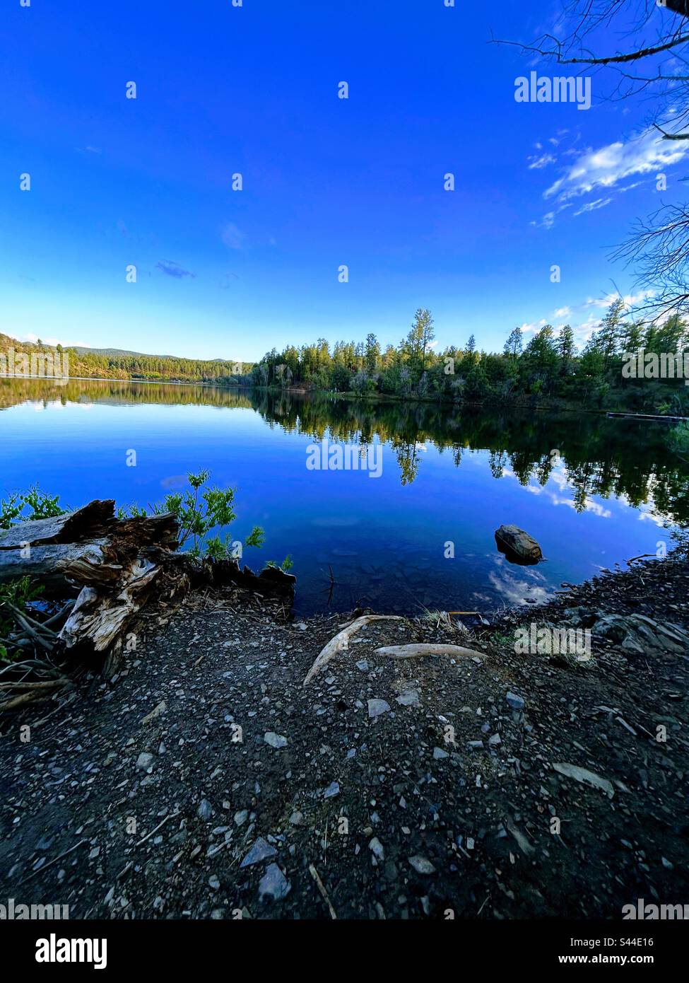 Lynx lake in Az Stock Photo Alamy