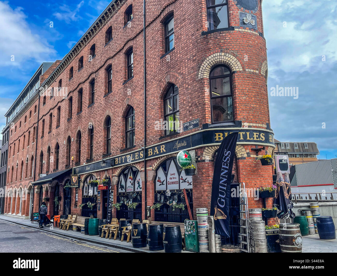 Bittles bar, Belfast Stock Photo Alamy