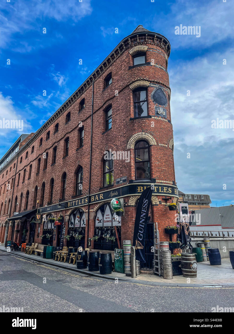Bittles bar, Belfast Stock Photo