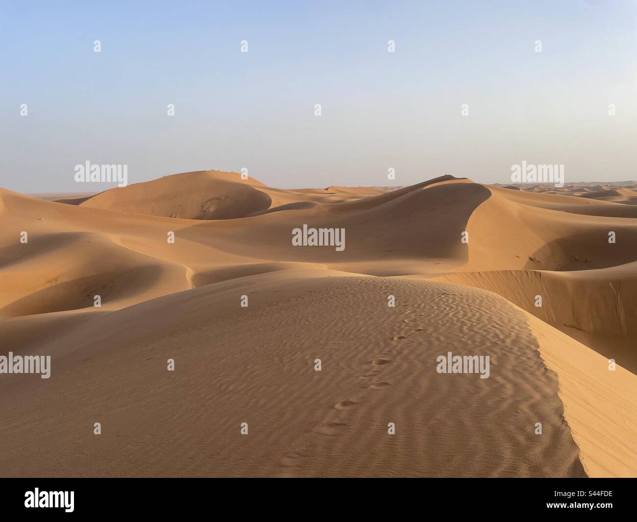 Sahara Desert Stock Photo