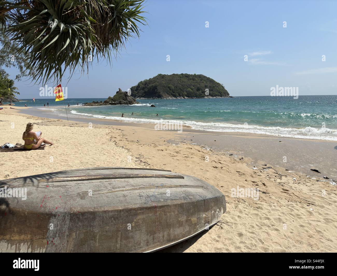 Thailand beach - Smartphone Captured Stock Image