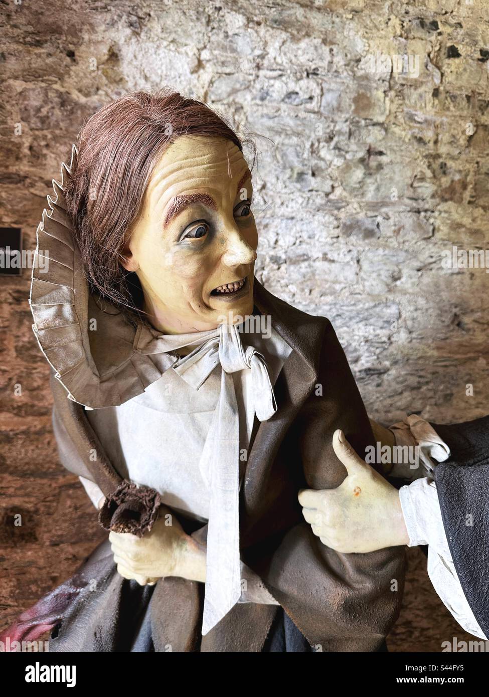 A mannequin depicting, a female prisoner at the Cork City Gaol in cork