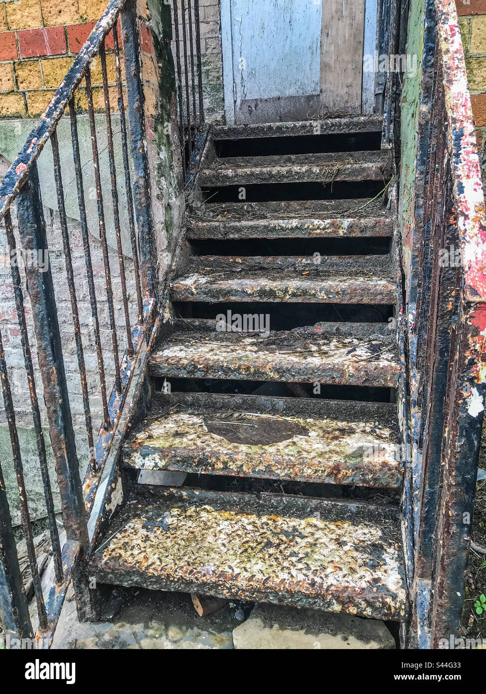 Rustic steps - Smartphone Captured Stock Image Rustic steps - Smartphone Captured Stock Image