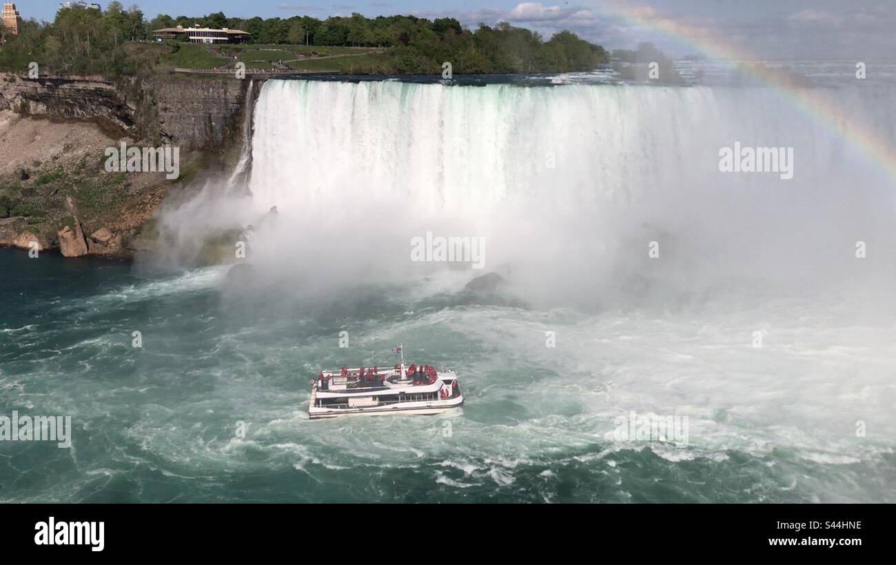 Niagara Falls, Ontario, Canada. - Smartphone Captured Stock Image