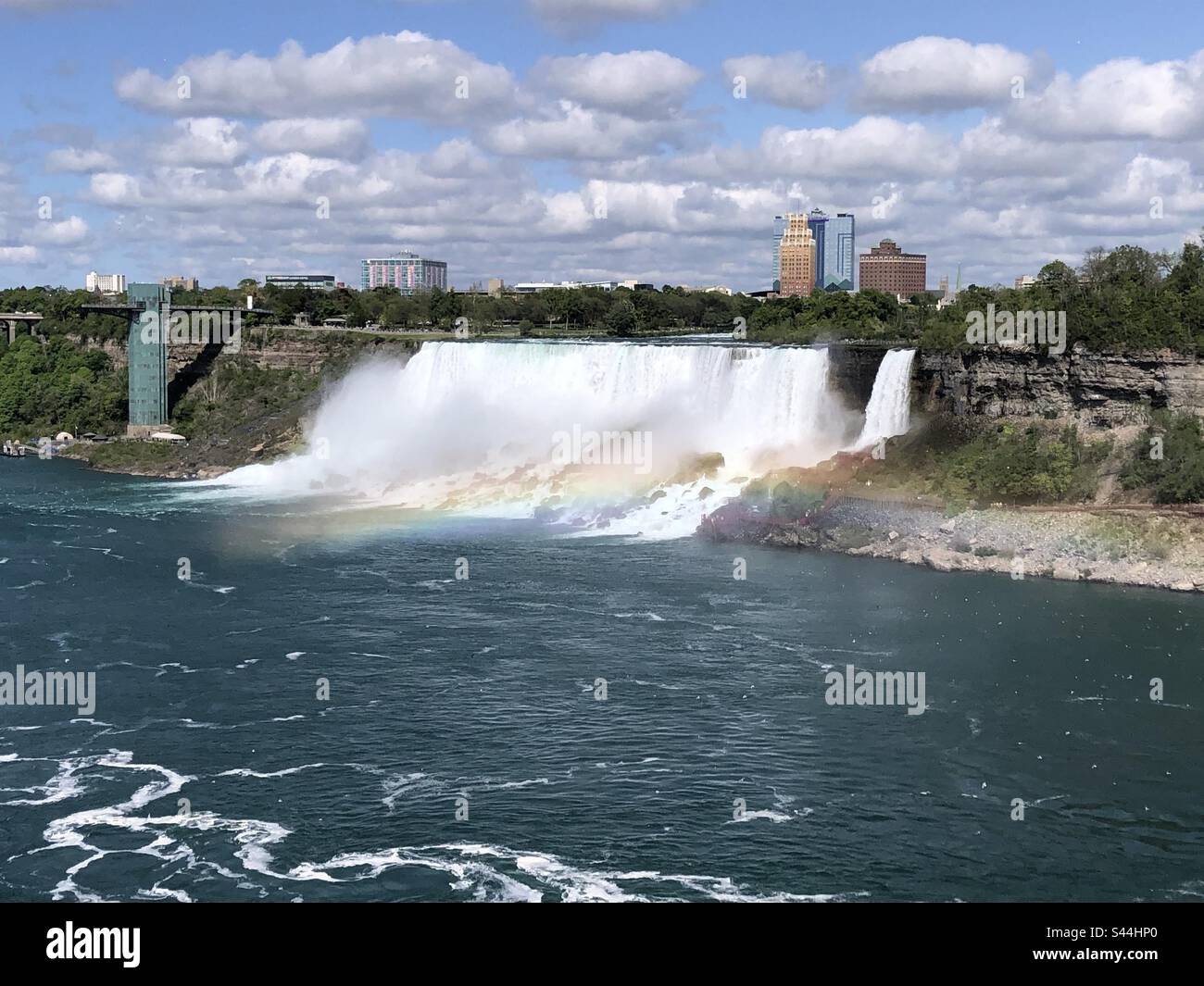 A view of the American Falls. - Smartphone Captured Stock Image