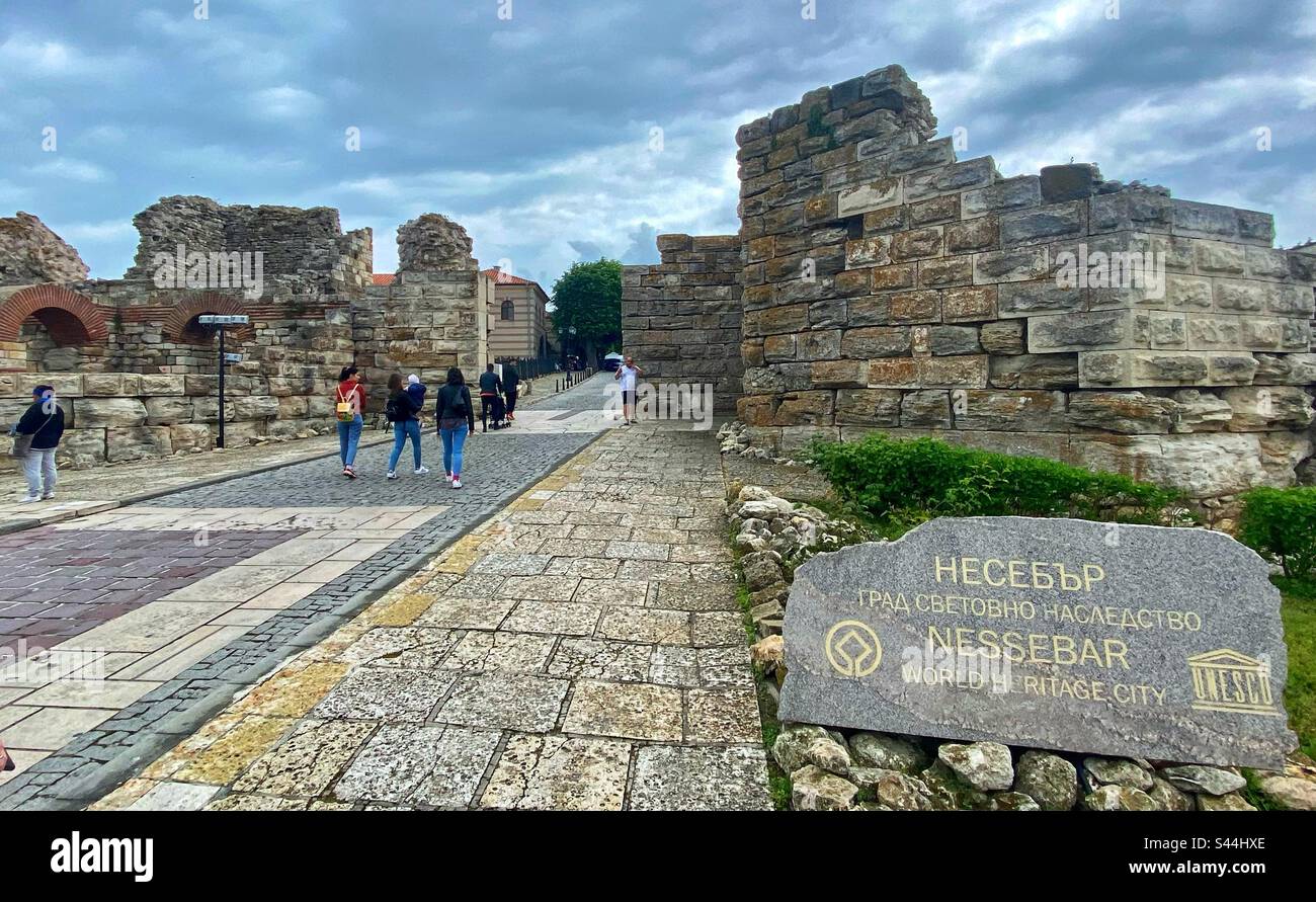 Nessebar. Bulgaria. - Smartphone Captured Stock Image