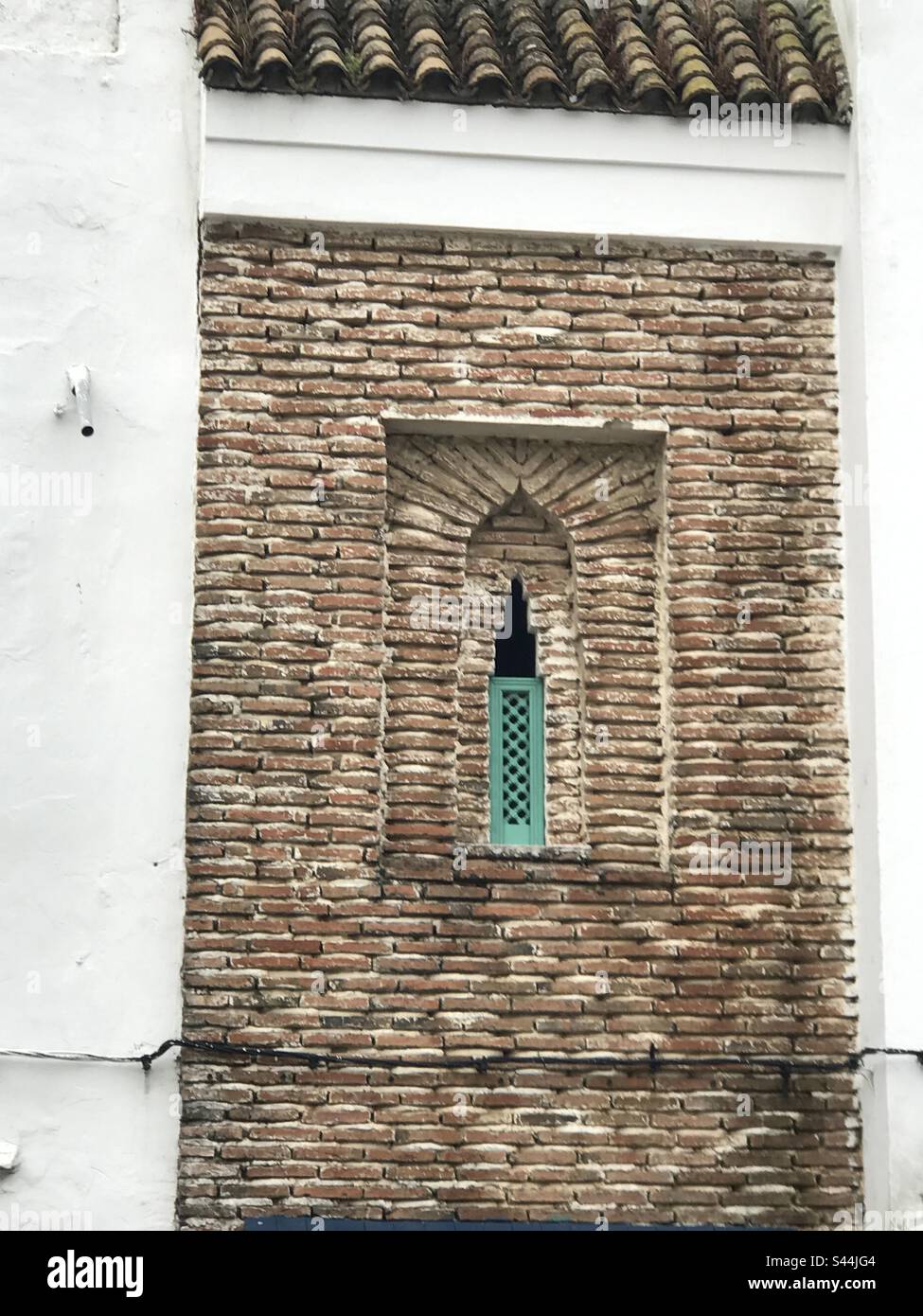 Orient Window kasbah Tangier Morocco Stock Photo