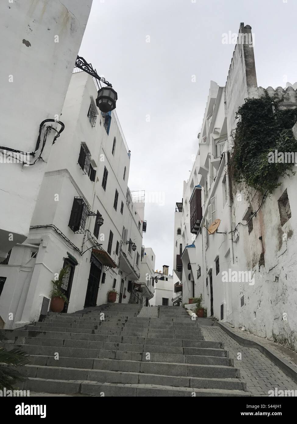 Street view medina Tanger Morocco Stock Photo