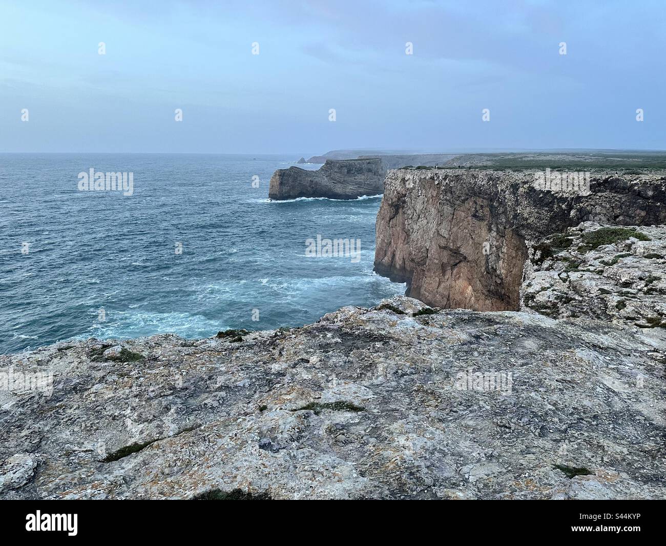 Western Algarve coast near Sagres Stock Photo