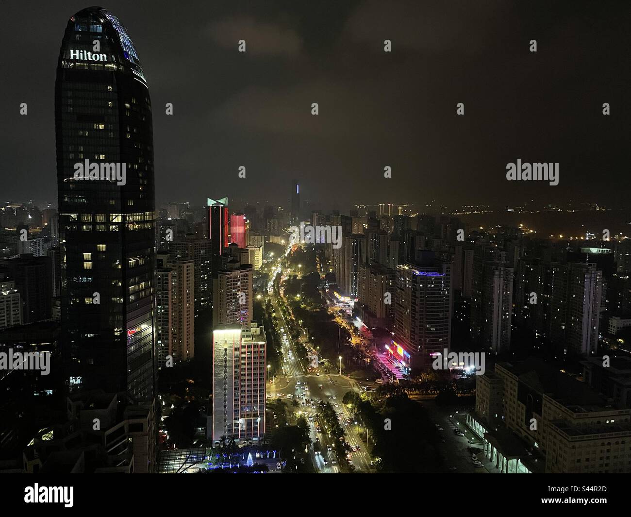 Haikou city view - Smartphone Captured Stock Image