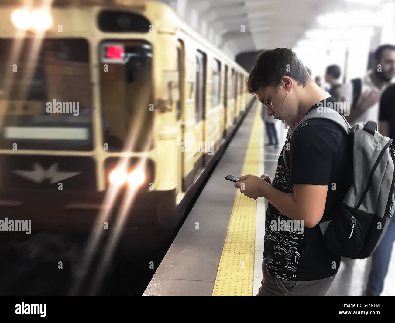 City life - Smartphone Captured Stock Image