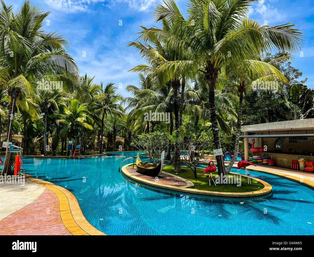 New resort in Hainan Stock Photo - Alamy