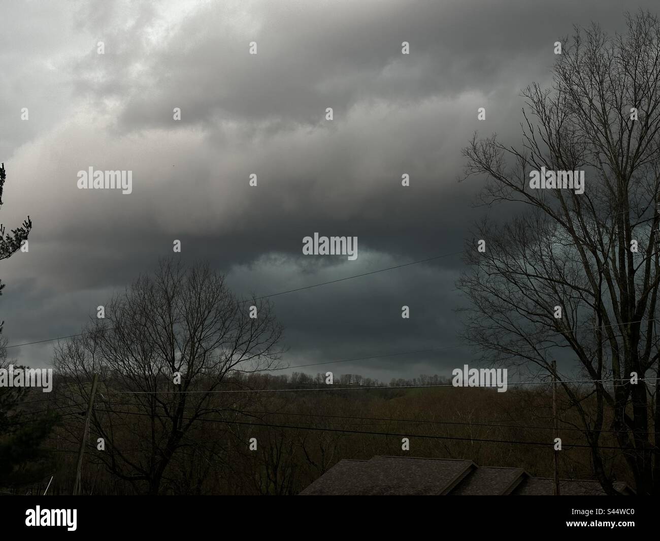 The thunder rolls Stock Photo Alamy