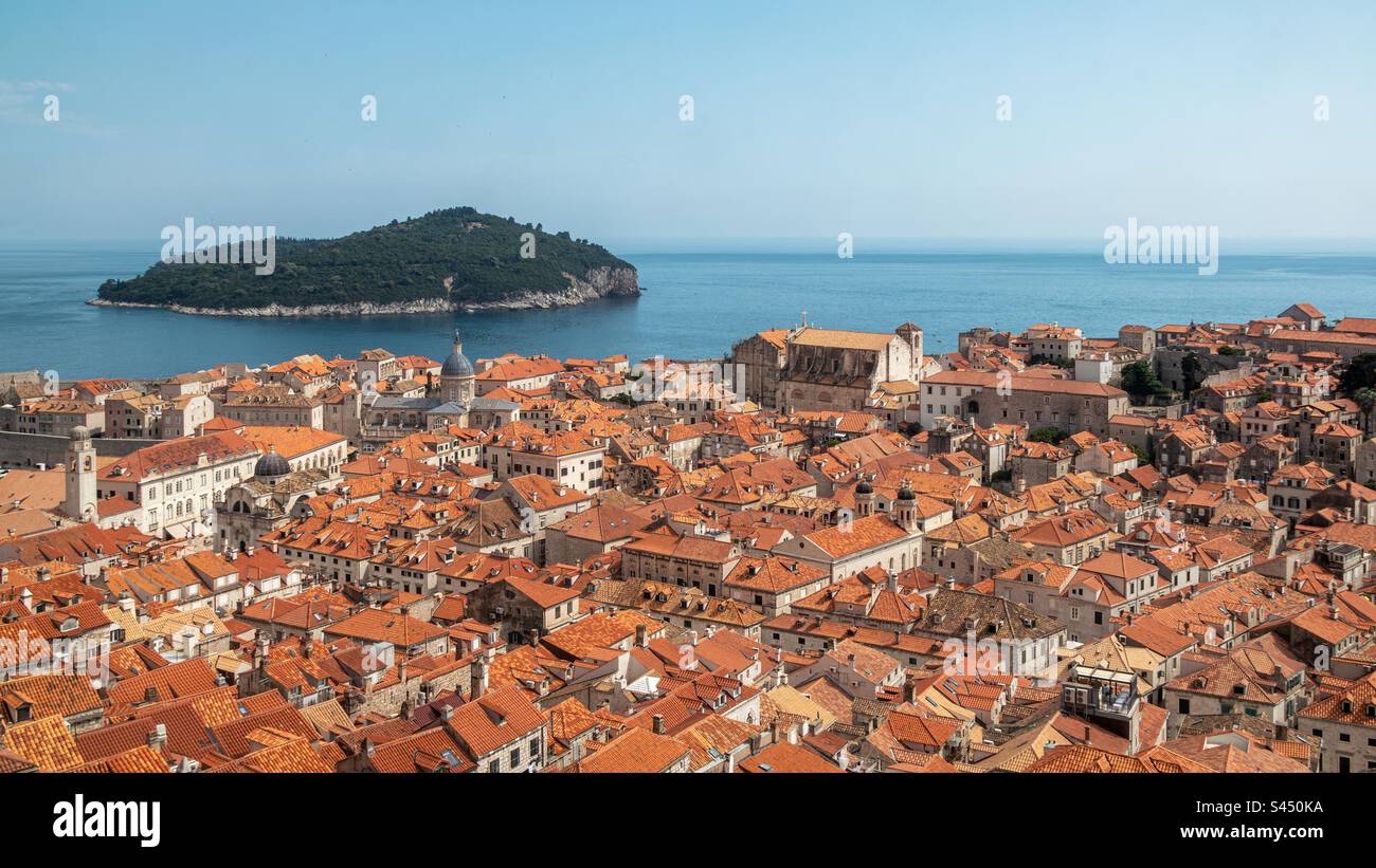 Dubrovnik Old Town - Smartphone Captured Stock Image
