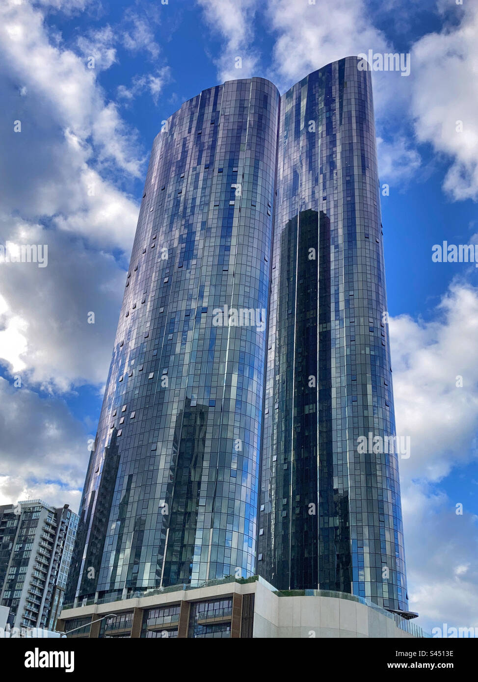 Melbourne Square building Victoria Australia - Smartphone Captured Stock Image Melbourne Square building Victoria Australia - Smartphone Captured Stock Image