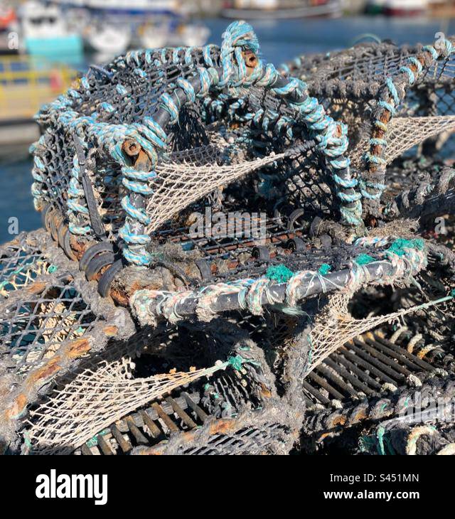 Lobster Catchers, Kilmore Quay, Ireland Stock Photo Alamy