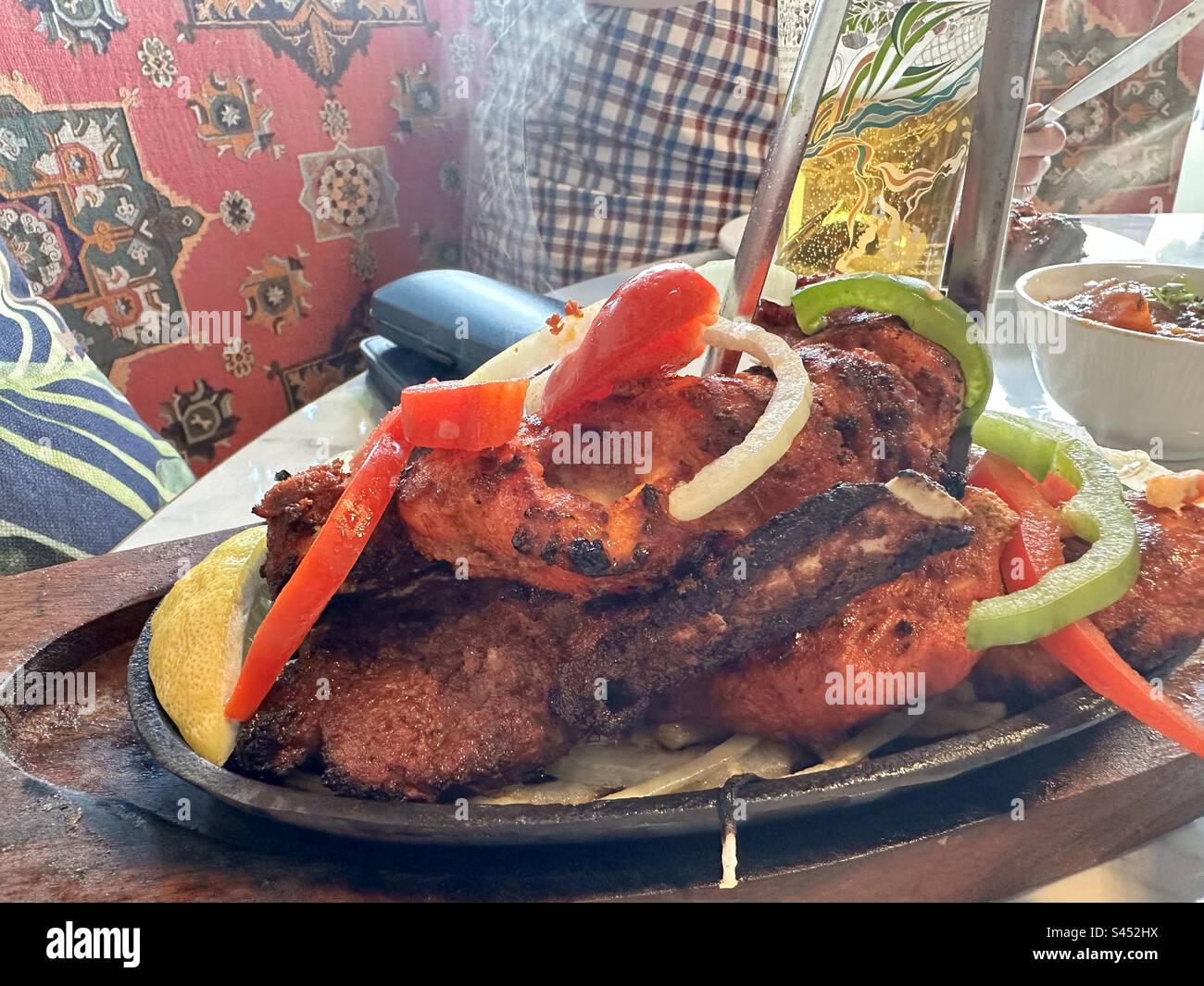 Indian Tandoori mixed grill Stock Photo Alamy