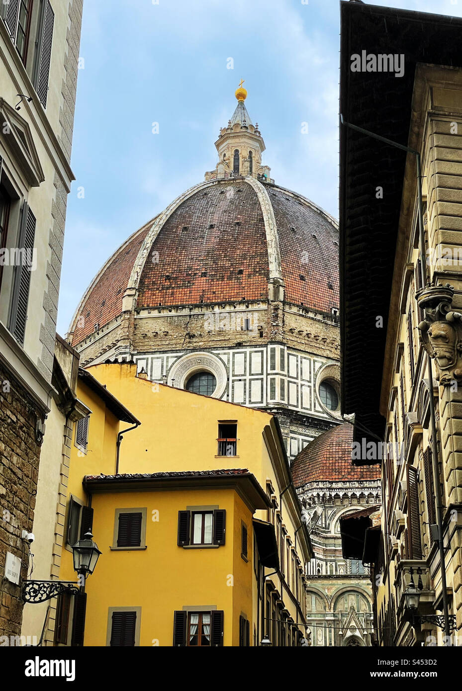 Dome of the duomo cathedral in Florence, Italy - Smartphone Captured Stock Image