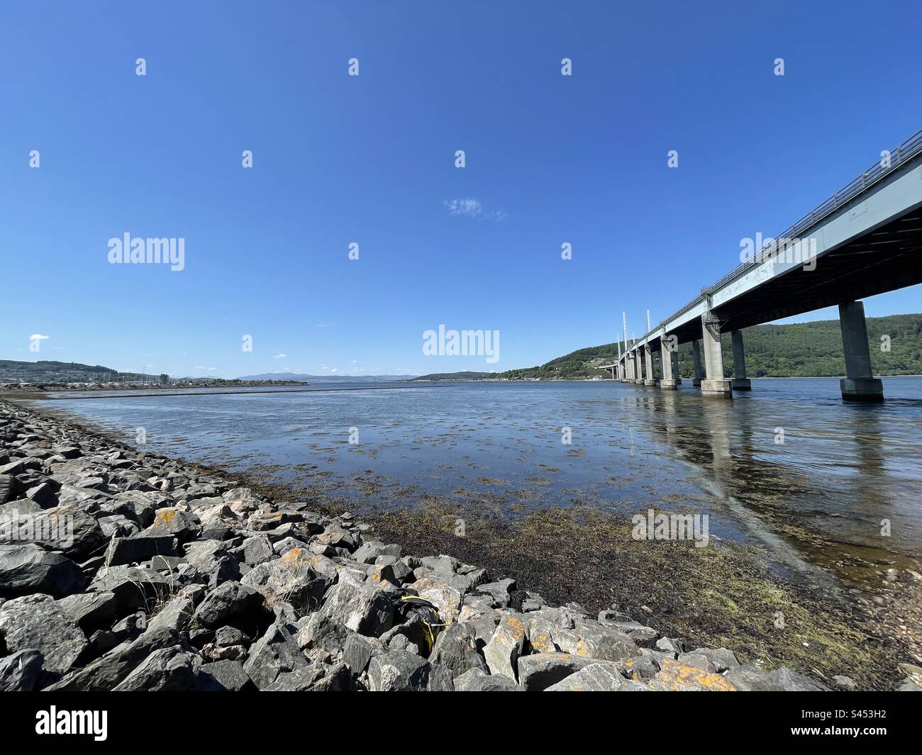 By the Kessock Bridge, Inverness, Scotland 2023 Stock Photo