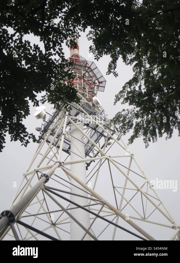 Antenna! Switzerland! - Smartphone Captured Stock Image