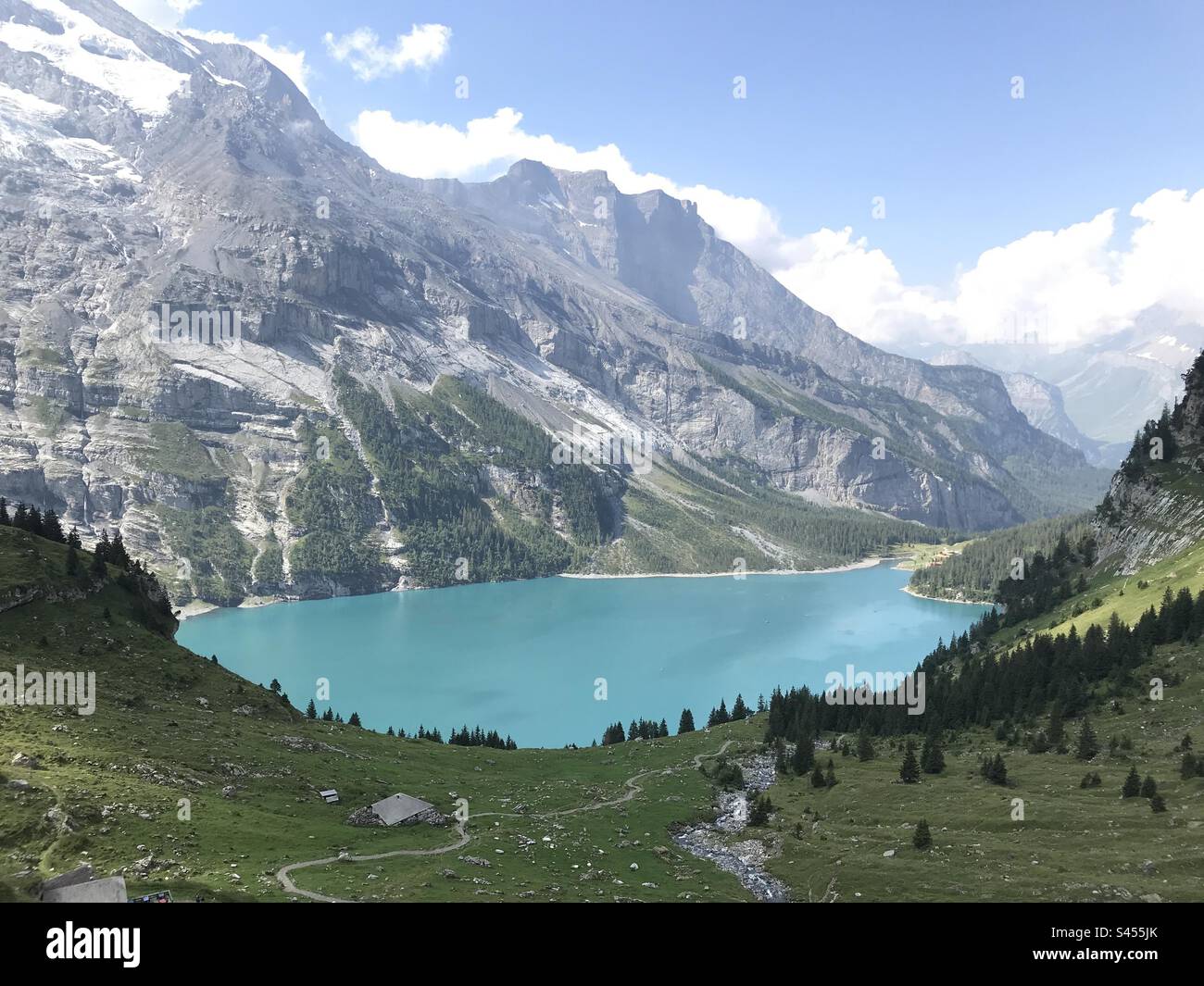 Oeschinen lake switzerland hi-res stock photography and images - Alamy