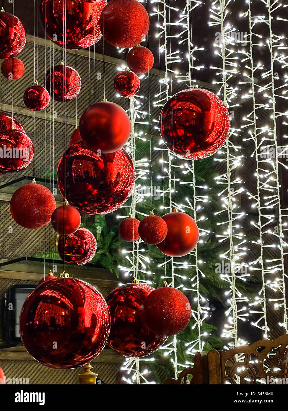 Christmas balls - Smartphone Captured Stock Image