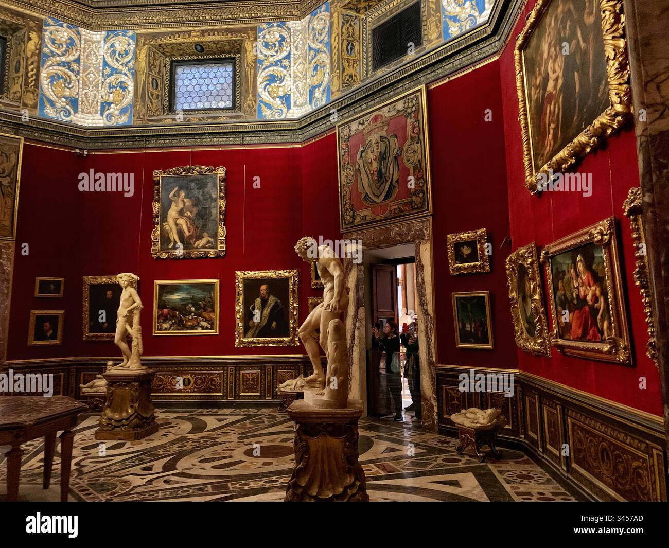 Uffizi Galleries in Florence Stock Photo - Alamy
