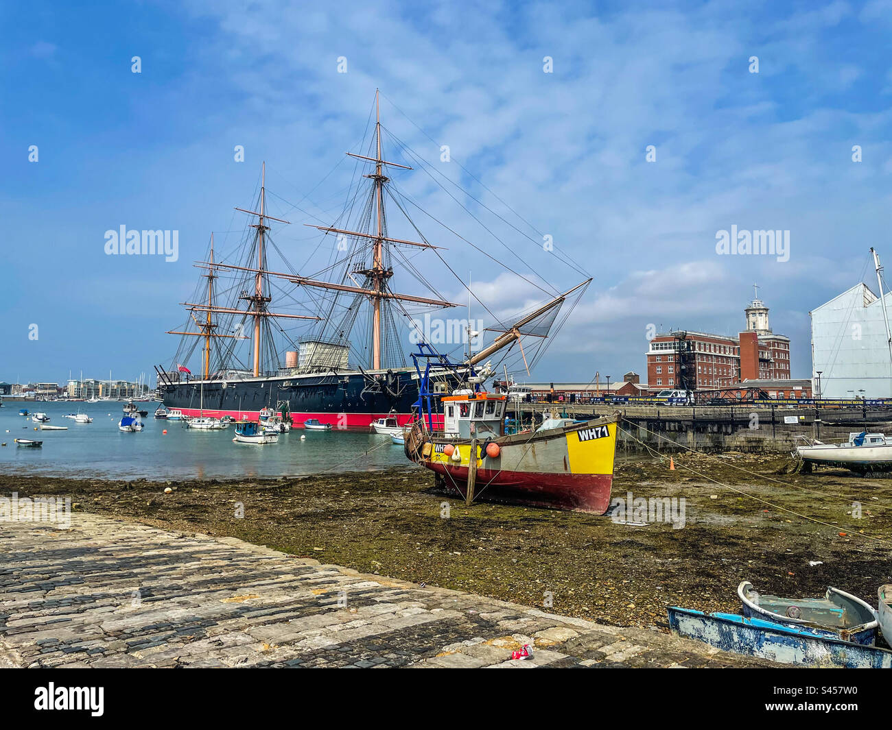Portsmouth Historic Docklands Stock Photo