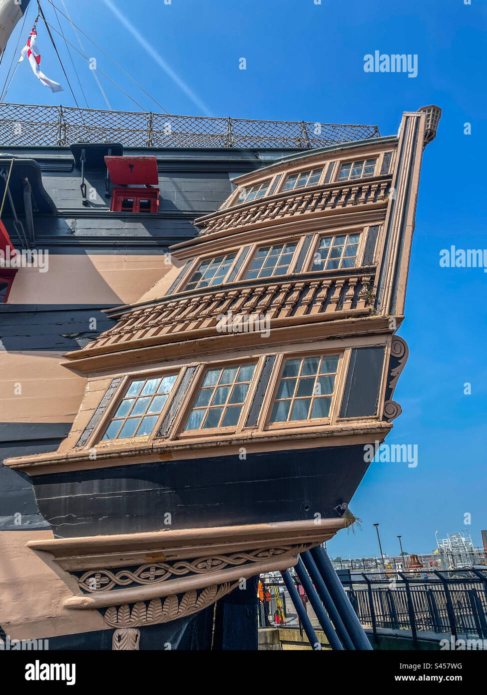 Portsmouth Historic Docklands - Smartphone Captured Stock Image