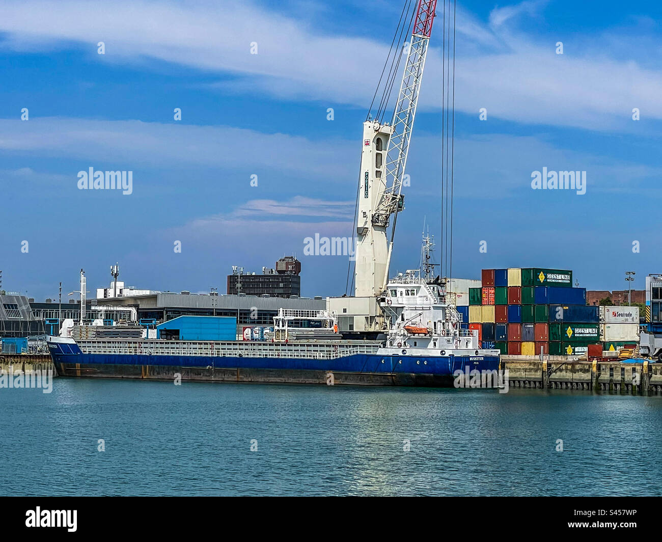Portsmouth Dockyard - Smartphone Captured Stock Image