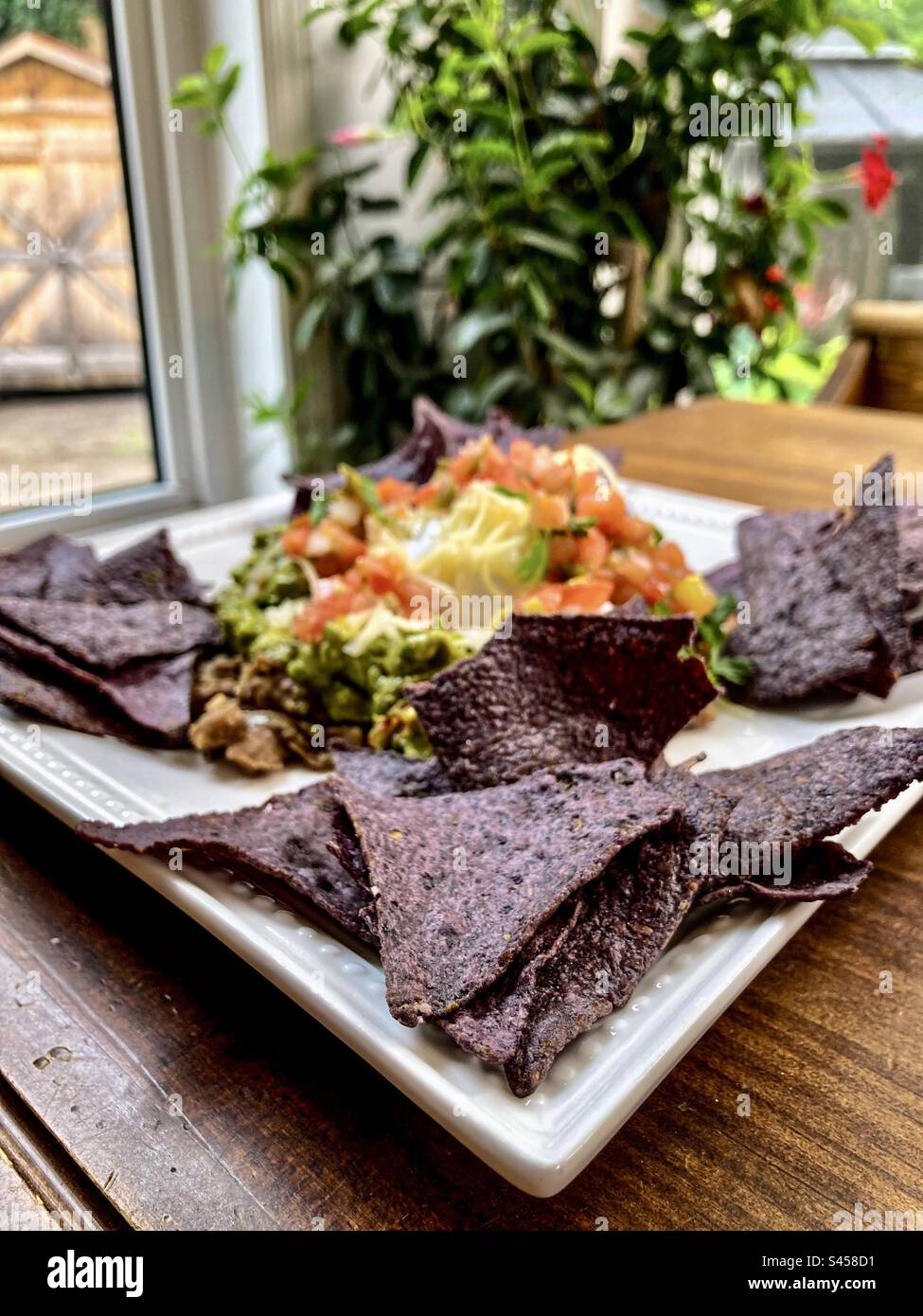 Huevos rancheros. - Smartphone Captured Stock Image Huevos rancheros. - Smartphone Captured Stock Image