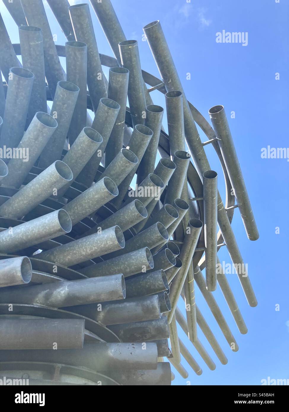 The singing ringing tree Burnley - Smartphone Captured Stock Image