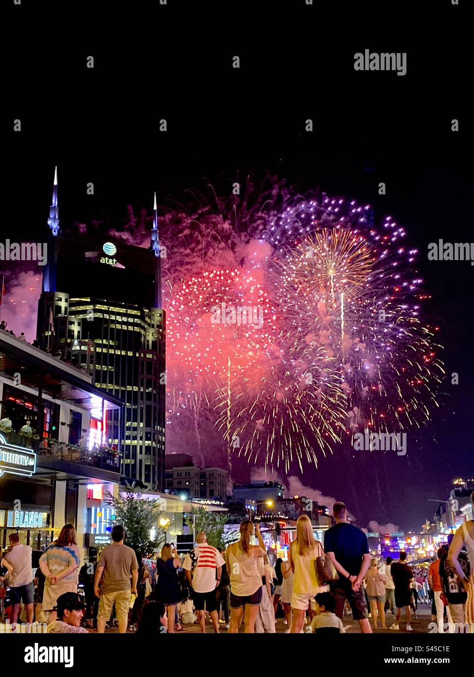 Independence Day Celebration in Nashville Stock Photo - Alamy