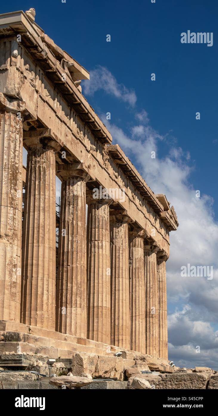 Parthenon - Athens Acropolis, Greece. - Smartphone Captured Stock Image