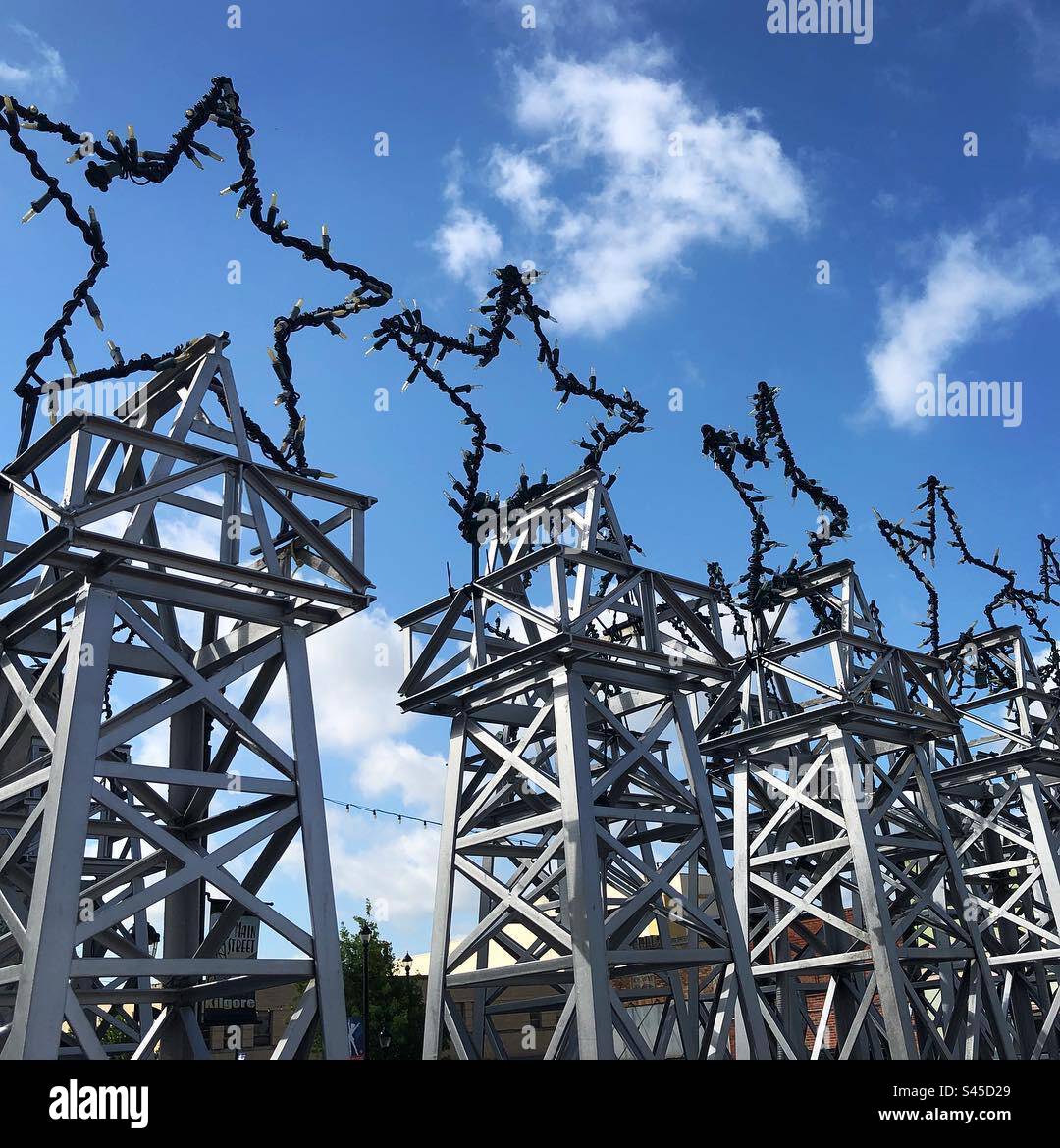 to Kilgore, Texas, aka “the city of stars” Stock Photo Alamy