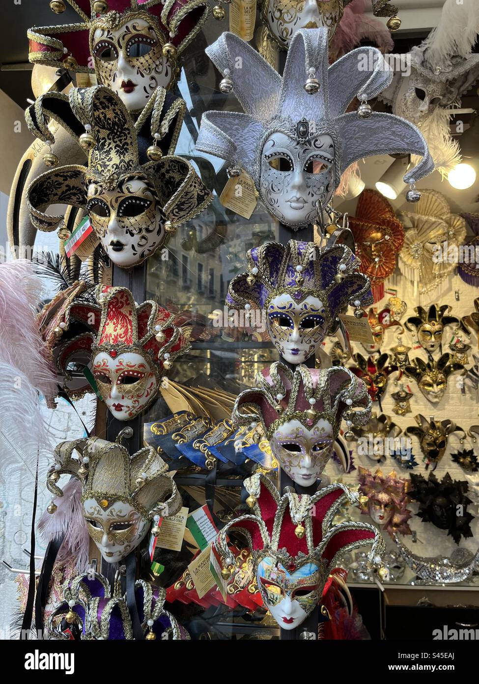 Venice Carnival masks Stock Photo