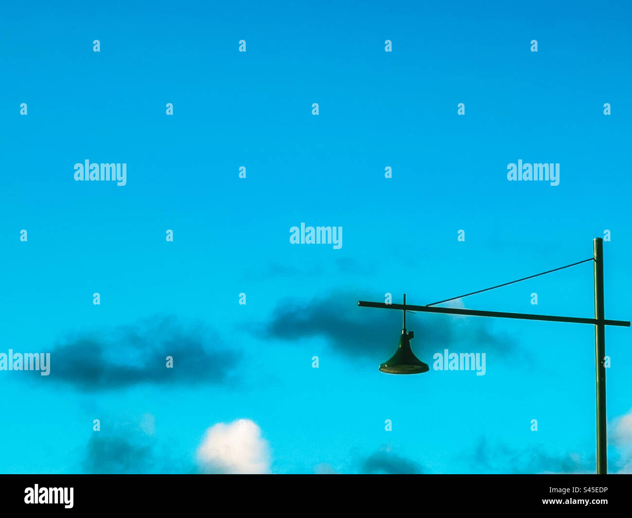 Clear sky with a few clouds hi-res stock photography and images - Alamy