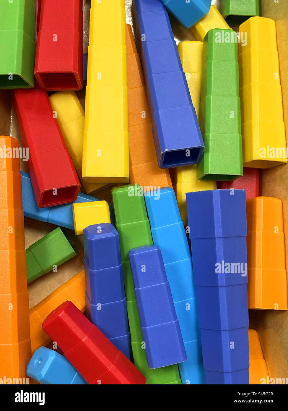 Multicolored pieces. - Smartphone Captured Stock Image