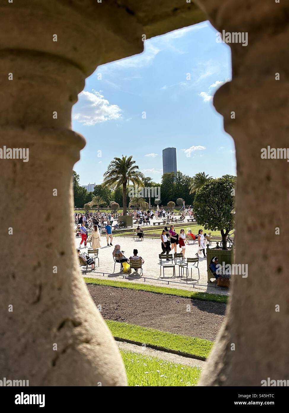 Summer in the city - Smartphone Captured Stock Image