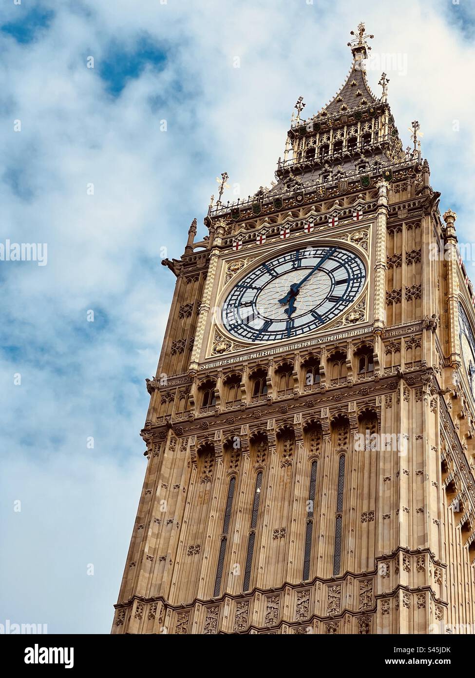 Big Ben, Westminster, London, UK - Smartphone Captured Stock Image