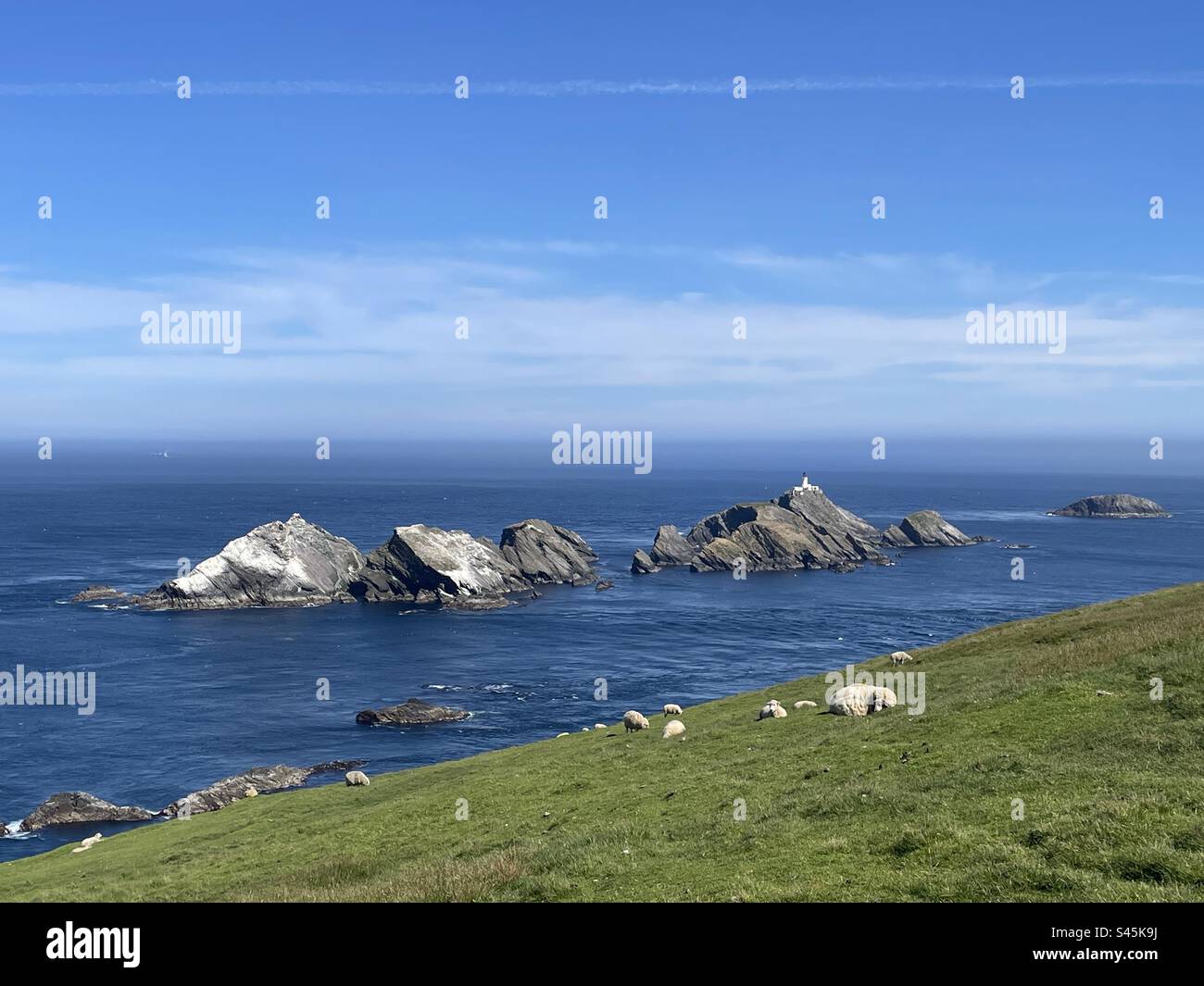 The northernmost place in the UK Stock Photo Alamy