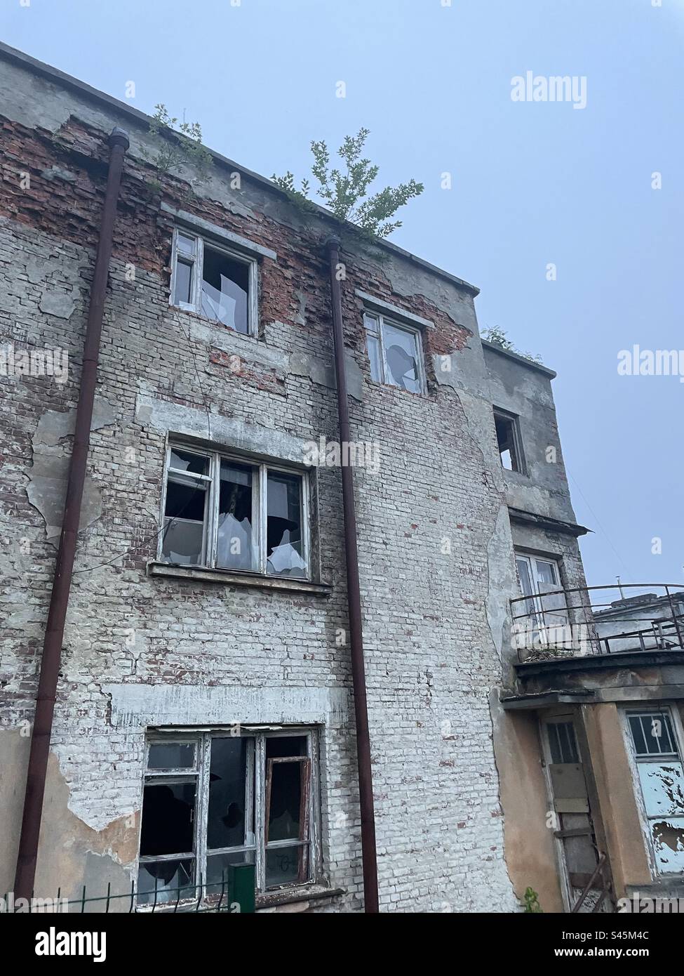 abandoned house Stock Photo