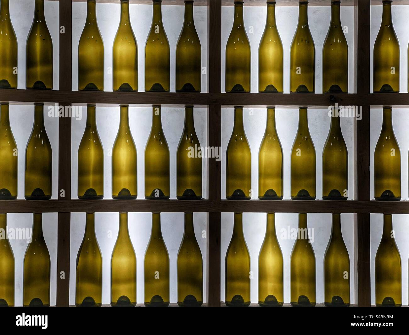 Wine Bottles - Smartphone Captured Stock Image