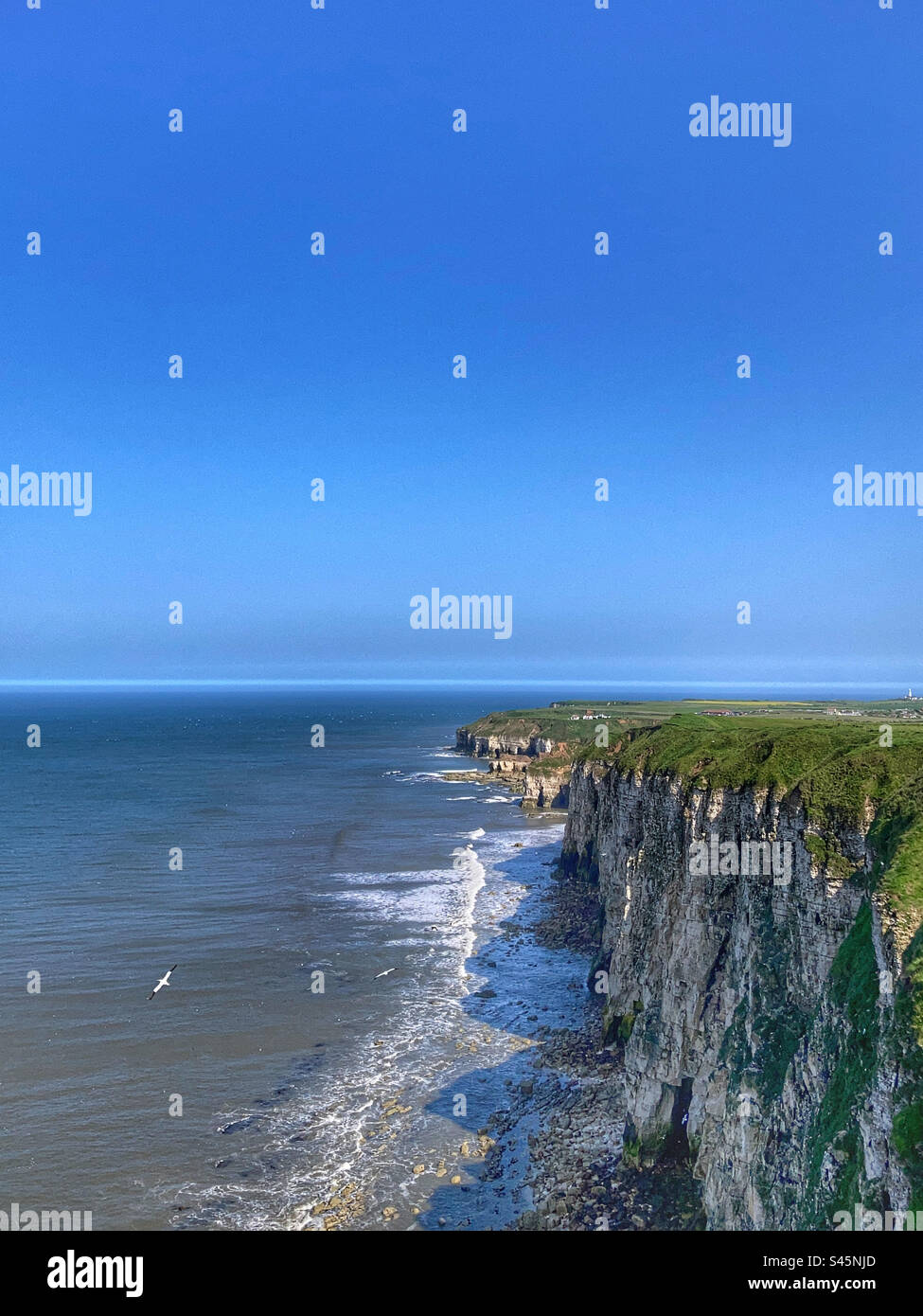 Gul Nook East Yorkshire - Smartphone Captured Stock Image