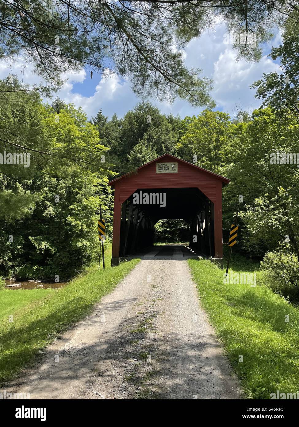 Buckhorn Covered Bridge, Cogan House Township, Pennsylvania, USA