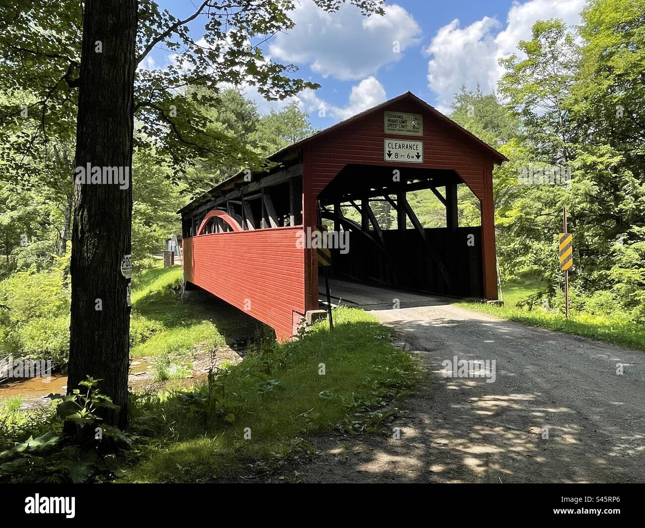 Buckhorn Covered Bridge, Cogan House Township, Pennsylvania, USA