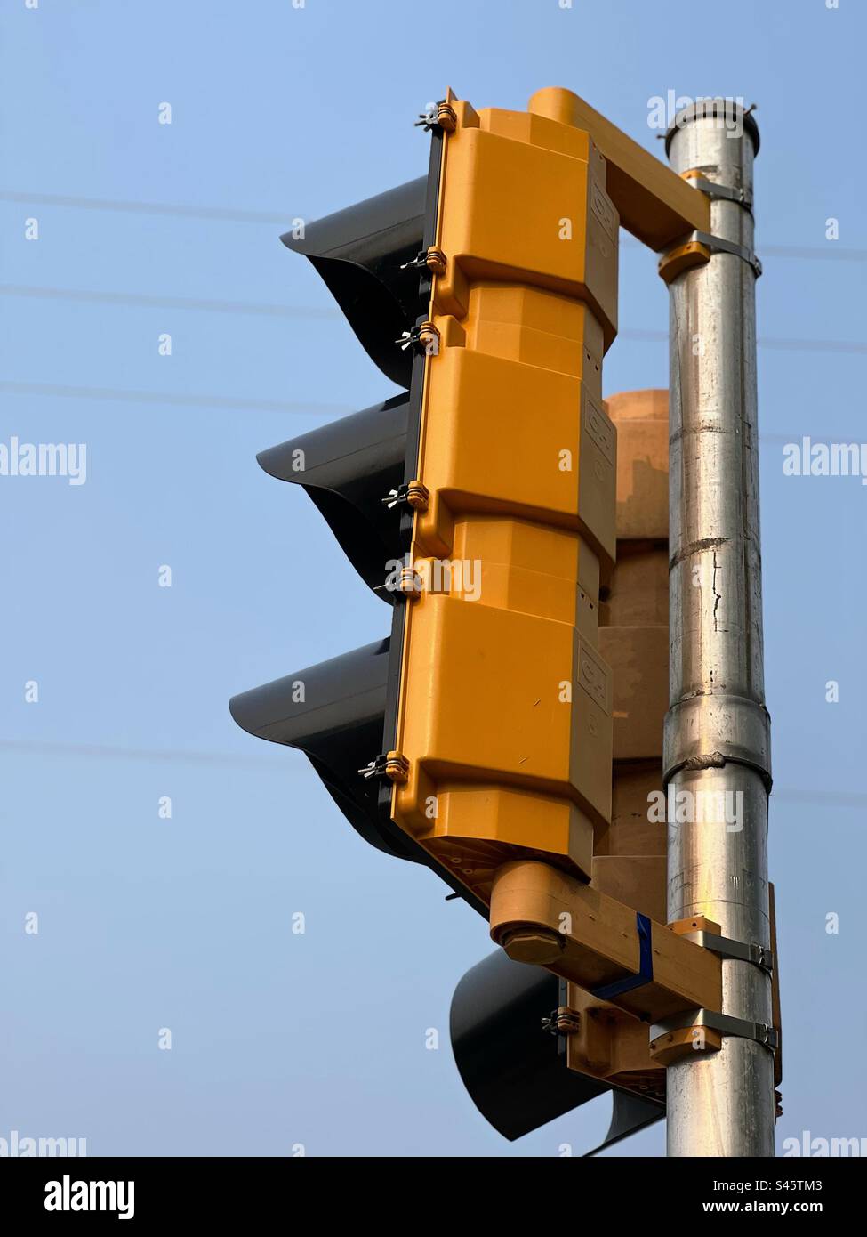 Traffic light, side view Stock Photo Alamy