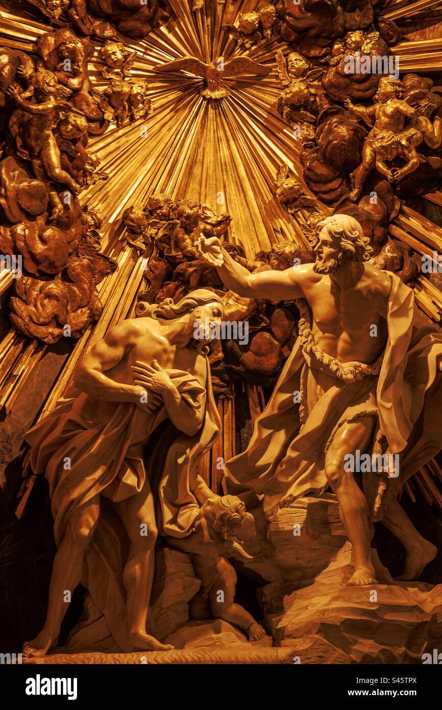 Artwork inside St. John’s Co-Cathedral - Valletta, Malta - Smartphone Captured Stock Image