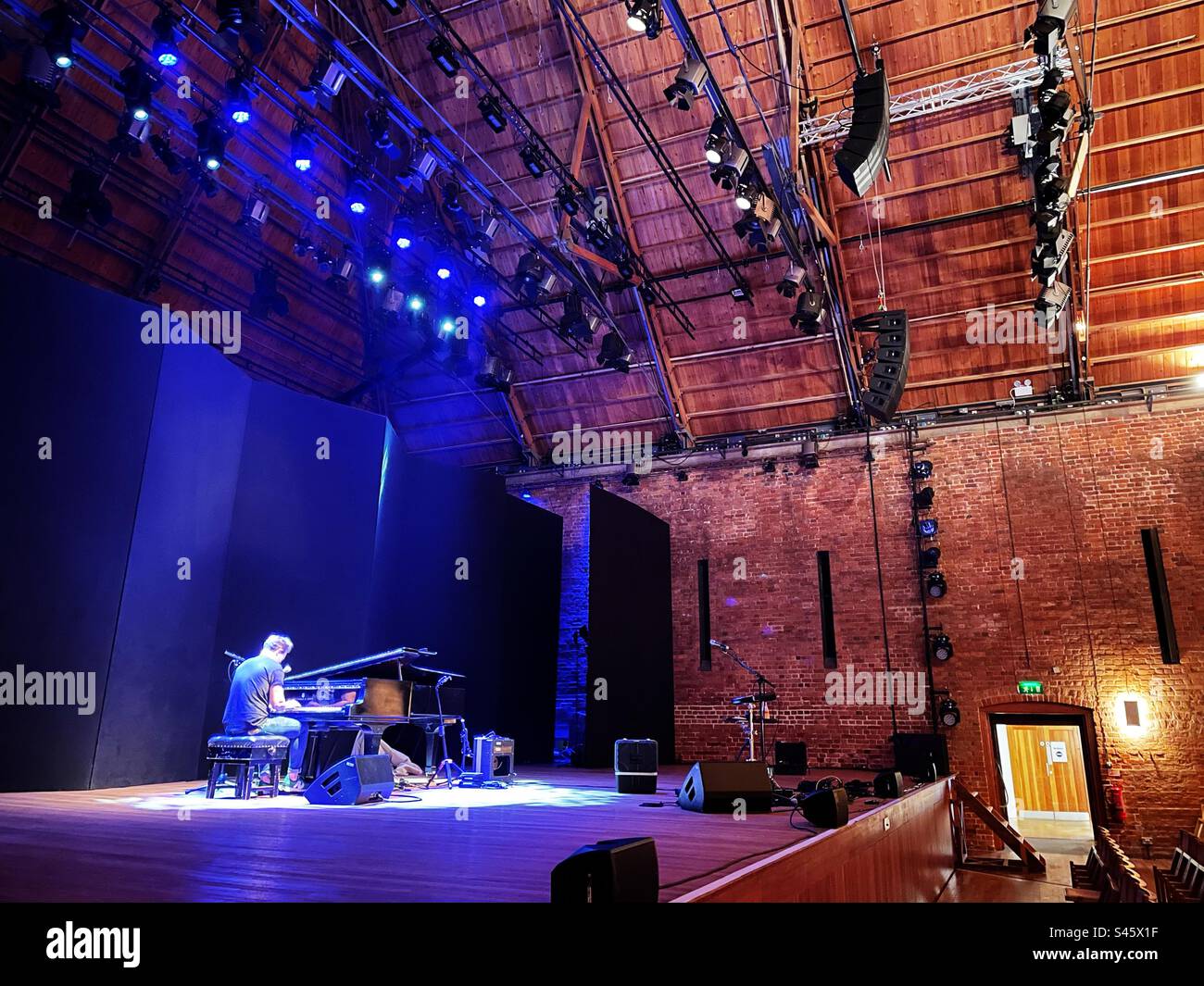 Snape Maltings concert hall Suffolk England - Smartphone Captured Stock Image