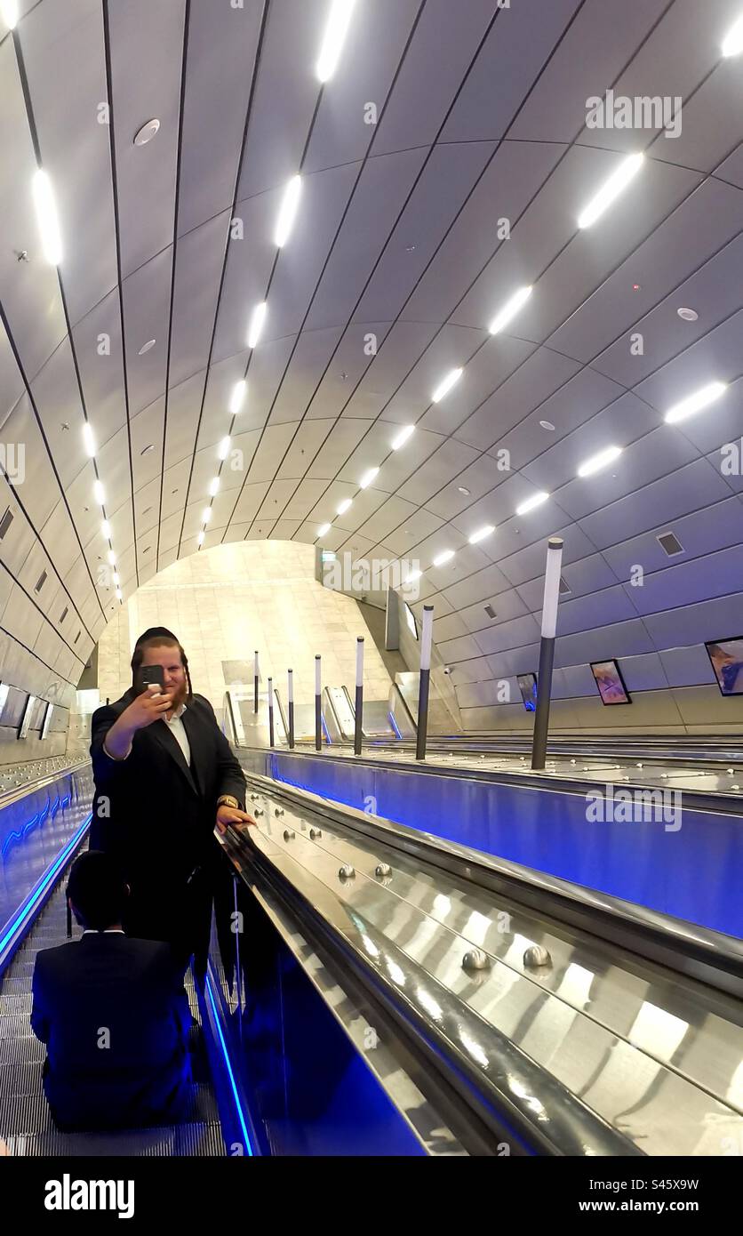 The Selfie. - Smartphone Captured Stock Image